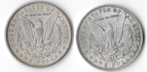1888-&-1900-Silver-Dollars
